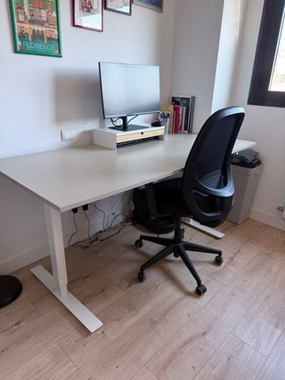 Mesa elevable manual 160x80