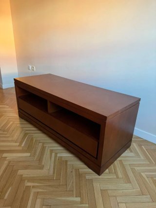 Mueble TV Madera Nogal