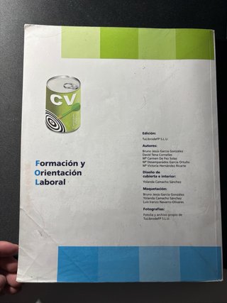Libro Formación y orientación laboral