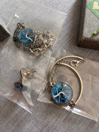 Conjunto Joyas Árbol de la Vida. (A ESTRENAR)