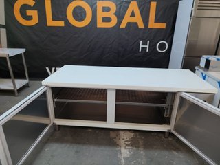 BAJO MOSTRADOR INDUSTRIAL 2 PUERTAS NUEVOS