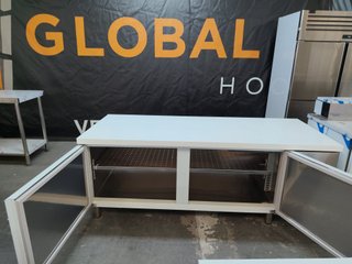 BAJO MOSTRADOR INDUSTRIAL 2 PUERTAS NUEVOS