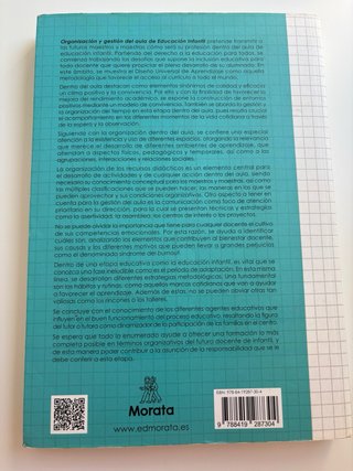 Organización y gestión del aula de Educación In...