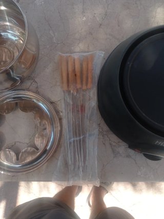Set Fondue Queso HOME 6 Tenedores