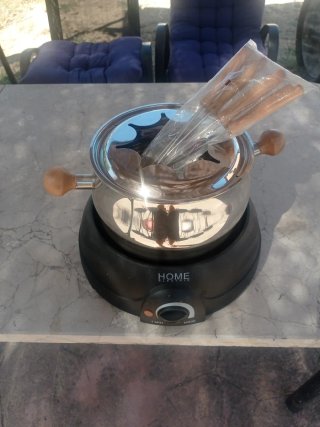 Set Fondue Queso HOME 6 Tenedores