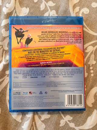 Blu-ray Spider-Man: Cruzando el Multiverso