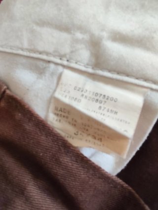 Pantalón Dickies ancho marrón casual/chino