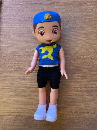 Boneco Luccas Neto Azul e Preto