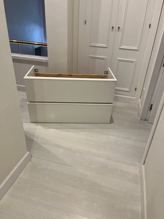 Mueble bajo lavabo IKEA ANGSJÖN blanco