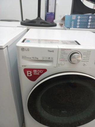 LAVADORA LG 10.5 KILO GARANTIA TRANSPORRE