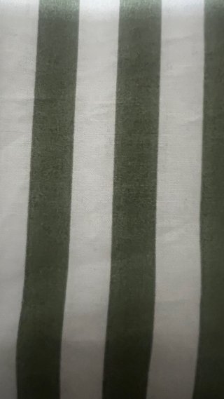 Camiseta Zara Rayas Verdes y Blancas