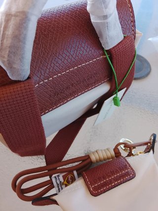 Conjunto Le Pliage Longchamp Beige