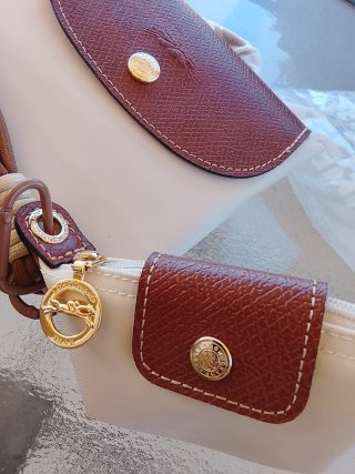 Conjunto Le Pliage Longchamp Beige