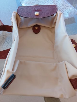 Conjunto Le Pliage Longchamp Beige