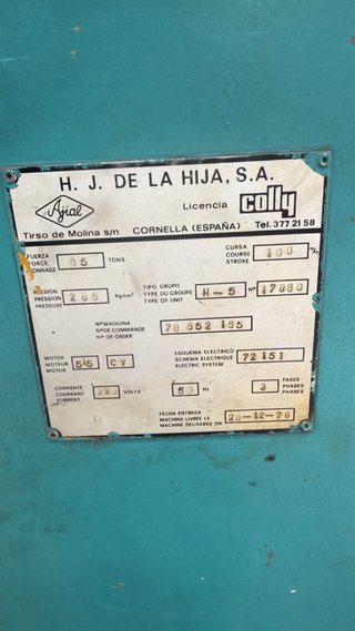 Prensa Plegadora Hidráulica Industrial