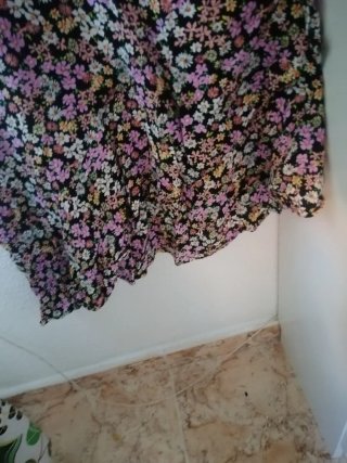 Vestido floral Stradivarius