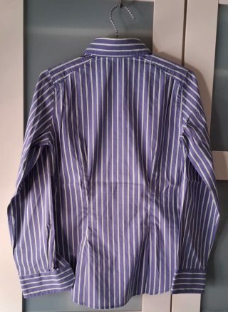 Camisa Etro rayas azul y verde talla 38