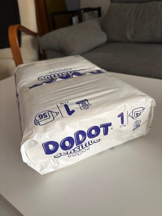 Dodot Sensitive T1 + Hamaca Baño Bebé Jané