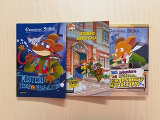 Pack libros Geronimo Stilton