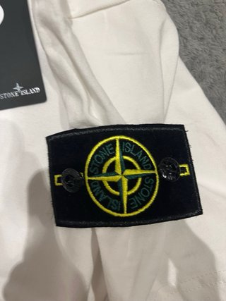 Camiseta Stone Island Blanca Talla S
