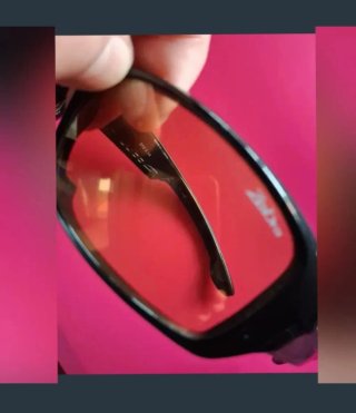 Gafas de Sol ZEBRA Polarizadas Negras Rojas
