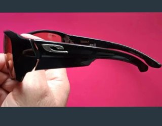Gafas de Sol ZEBRA Polarizadas Negras Rojas