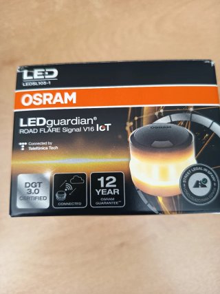 Baliza Emergencia Osram LEDguardian V16 IoT