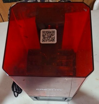 Impresora 3D Resina Creality Halot Roja