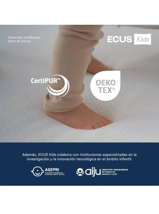 Colchón Cuna Ecus Kids Care 70x140cm