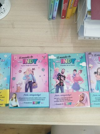 Lote 5 libros INDY El mundo de...