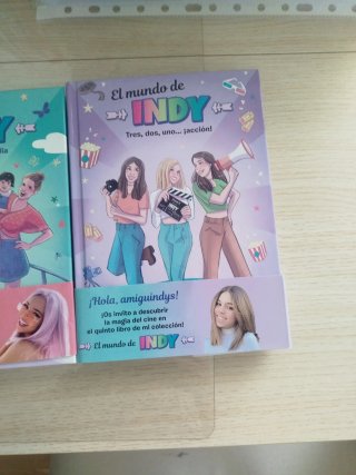 Lote 5 libros INDY El mundo de...