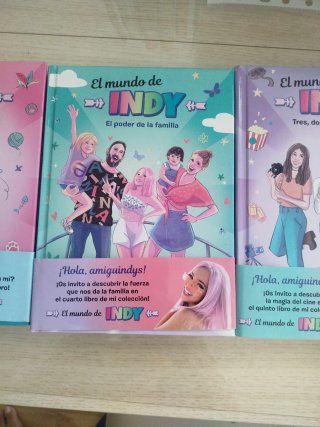 Lote 5 libros INDY El mundo de...