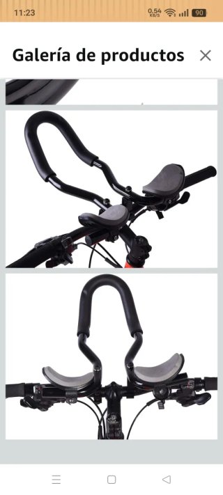 Manillar de bicicleta para descanso