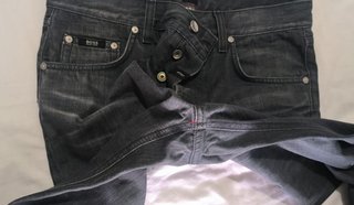 Hugo Boss Pantalón Vaquero Negro Talla 32/34