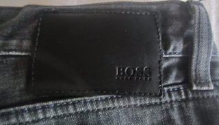 Hugo Boss Pantalón Vaquero Negro Talla 32/34