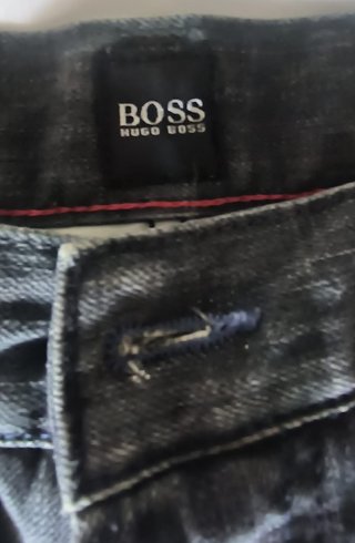 Hugo Boss Pantalón Vaquero Negro Talla 32/34