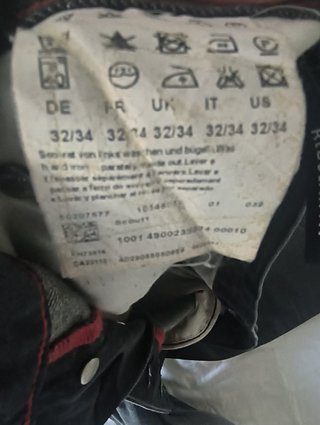 Hugo Boss Pantalón Vaquero Negro Talla 32/34