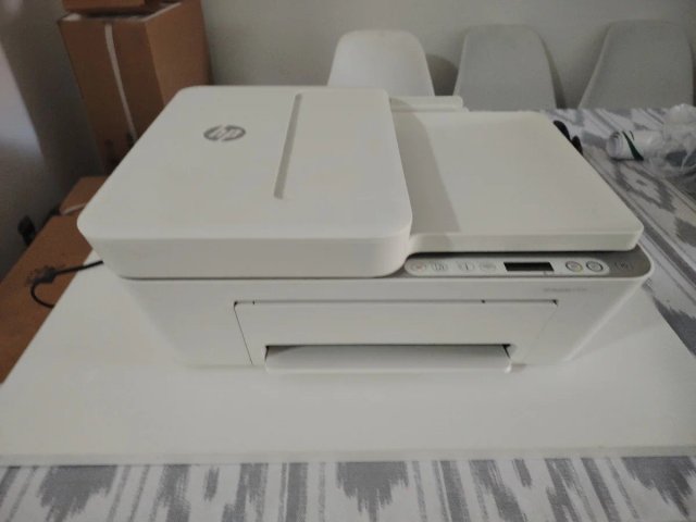 Stampante multifunzione HP bianca