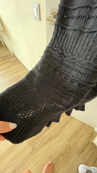 Vestito nero H&M in tessuto