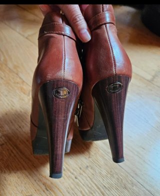 Botines Adolfo Dominguez Piel Marrones