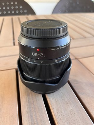 Objetivo Lumix G Vario 12-60mm NUEVO