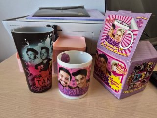 Taza y Vaso Take That Coleccionistas