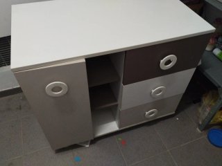Mueble cambiador bebé