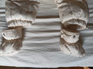 Buzo de invierno para bebé con capucha Zara