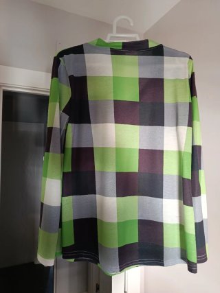 Camisa de mujer a cuadros talla M