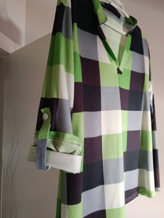 Camisa de mujer a cuadros talla M