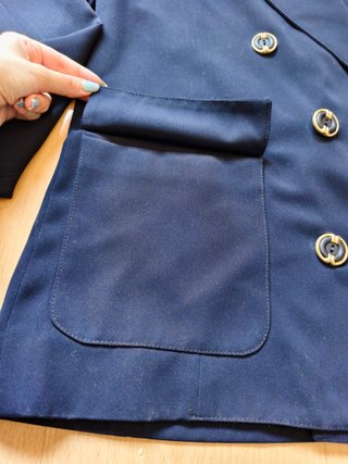 Blazer azul marino