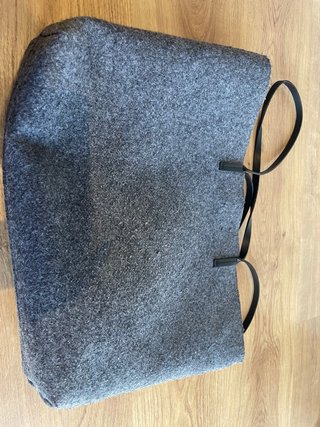 Bolso Zara Lana Gris