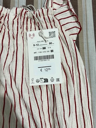 Body de bebé a rayas