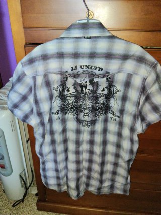 Camisa de hombre a cuadros